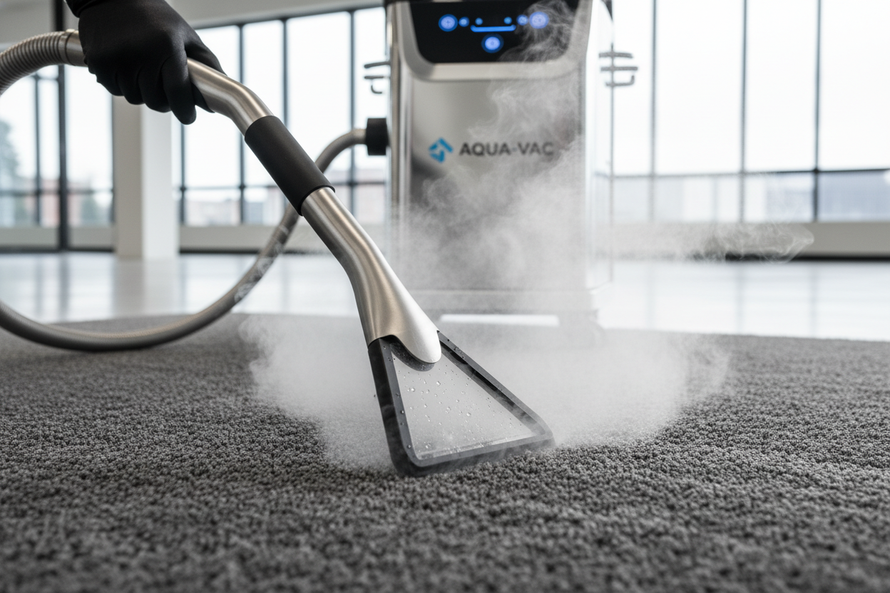 Professional carpet steam cleaning